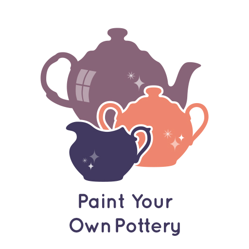 Paint your own pottery icon for Clayground website
