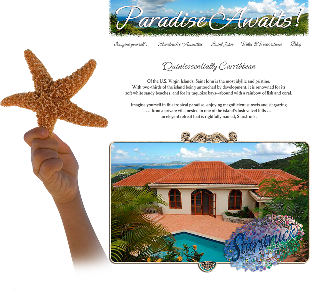 Starstruck Villa Vacation Rental Website